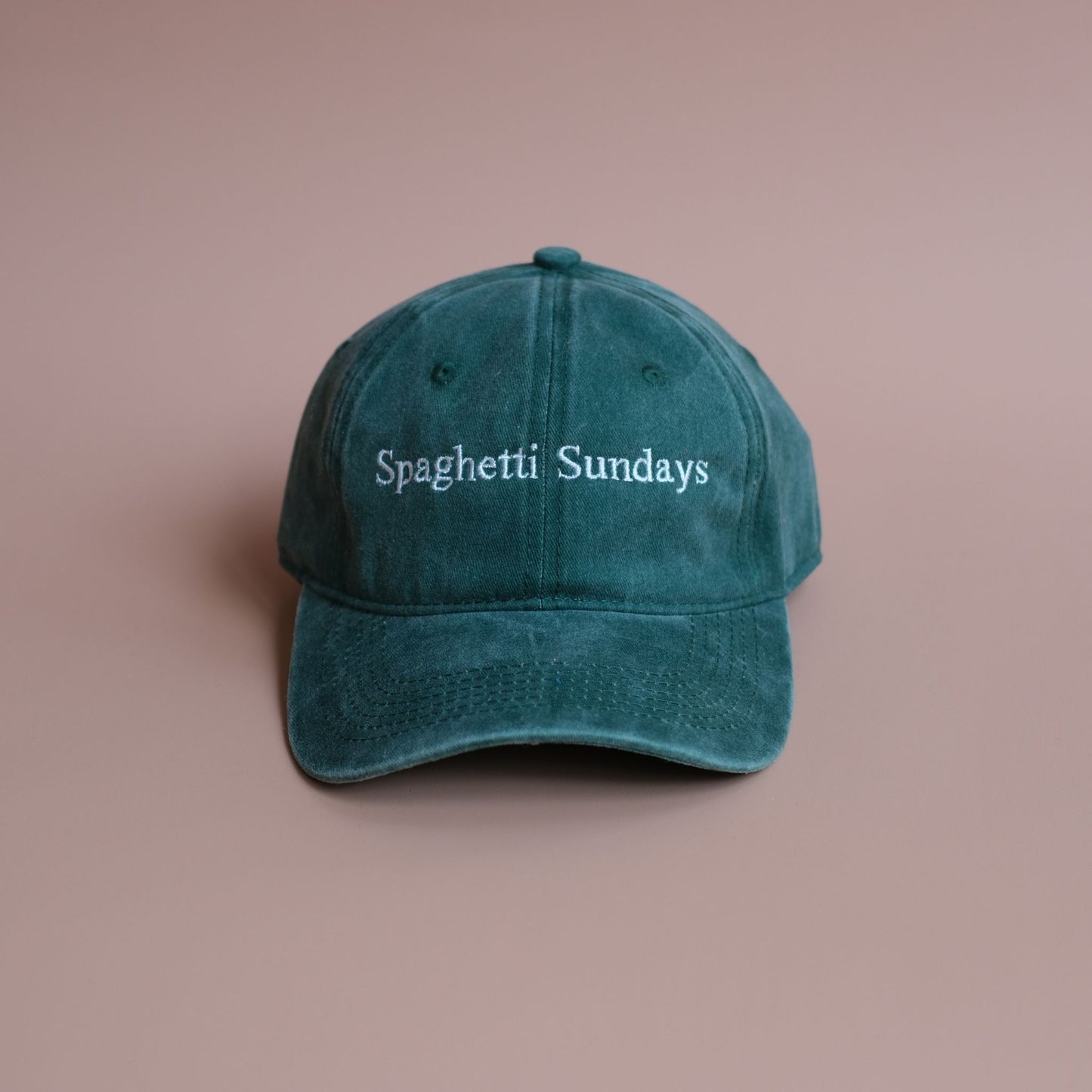 Spaghetti Sunday Cap: Pesto Green